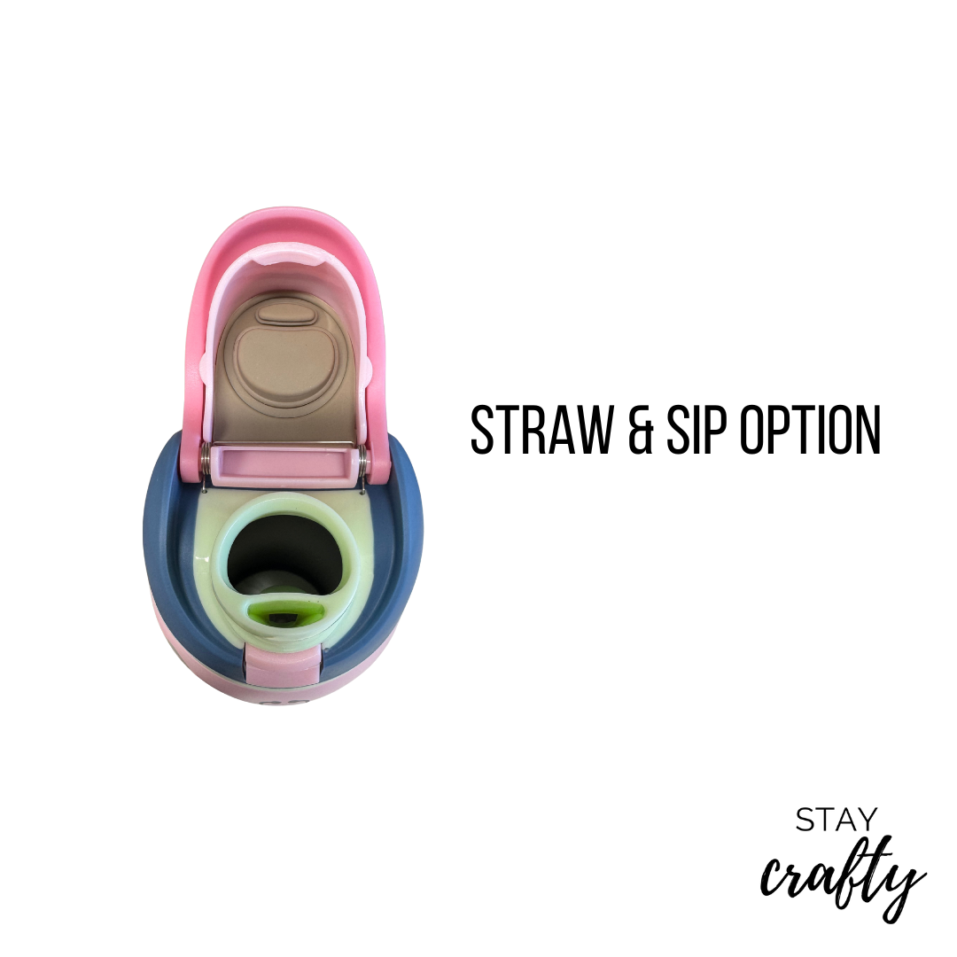 Pink- 32oz Full Wrap Water Bottle