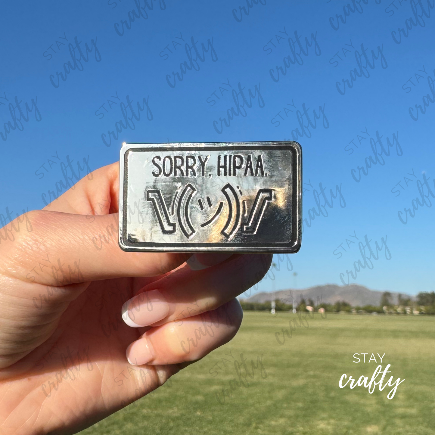Sorry, HIPAA- Collector Pin