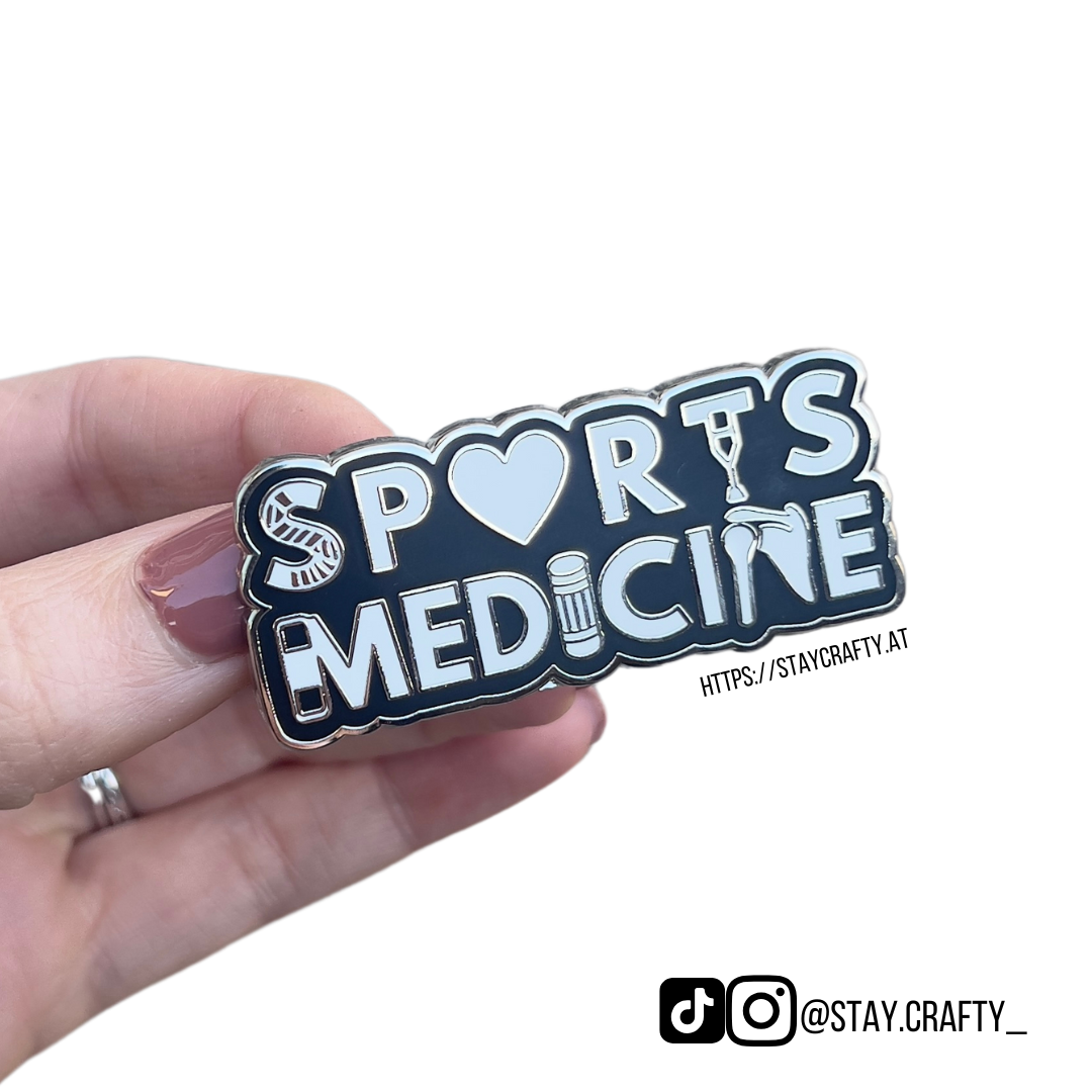 Black Sports Medicine- Collector Pin