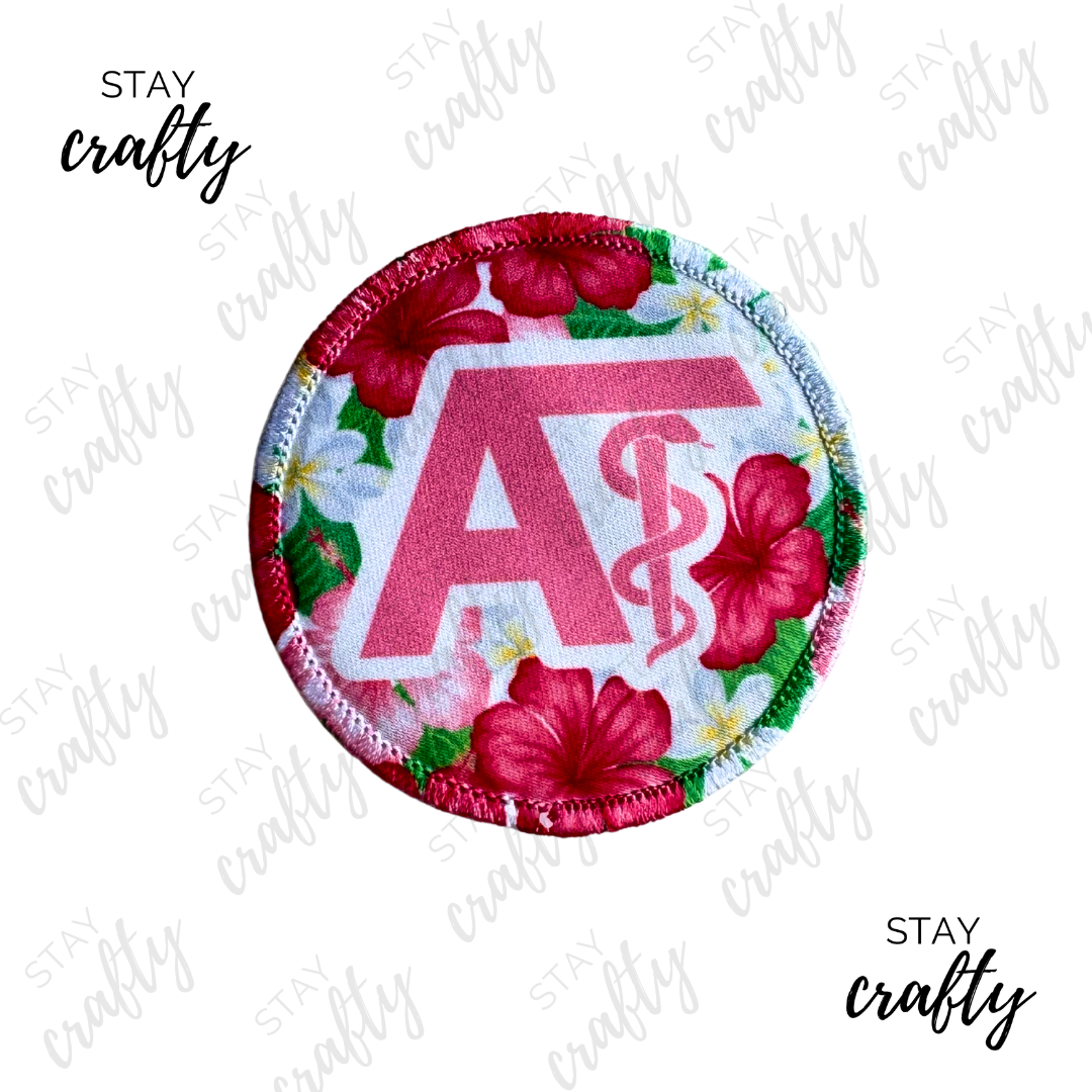 Pink/Green/White Summer AT- Patch