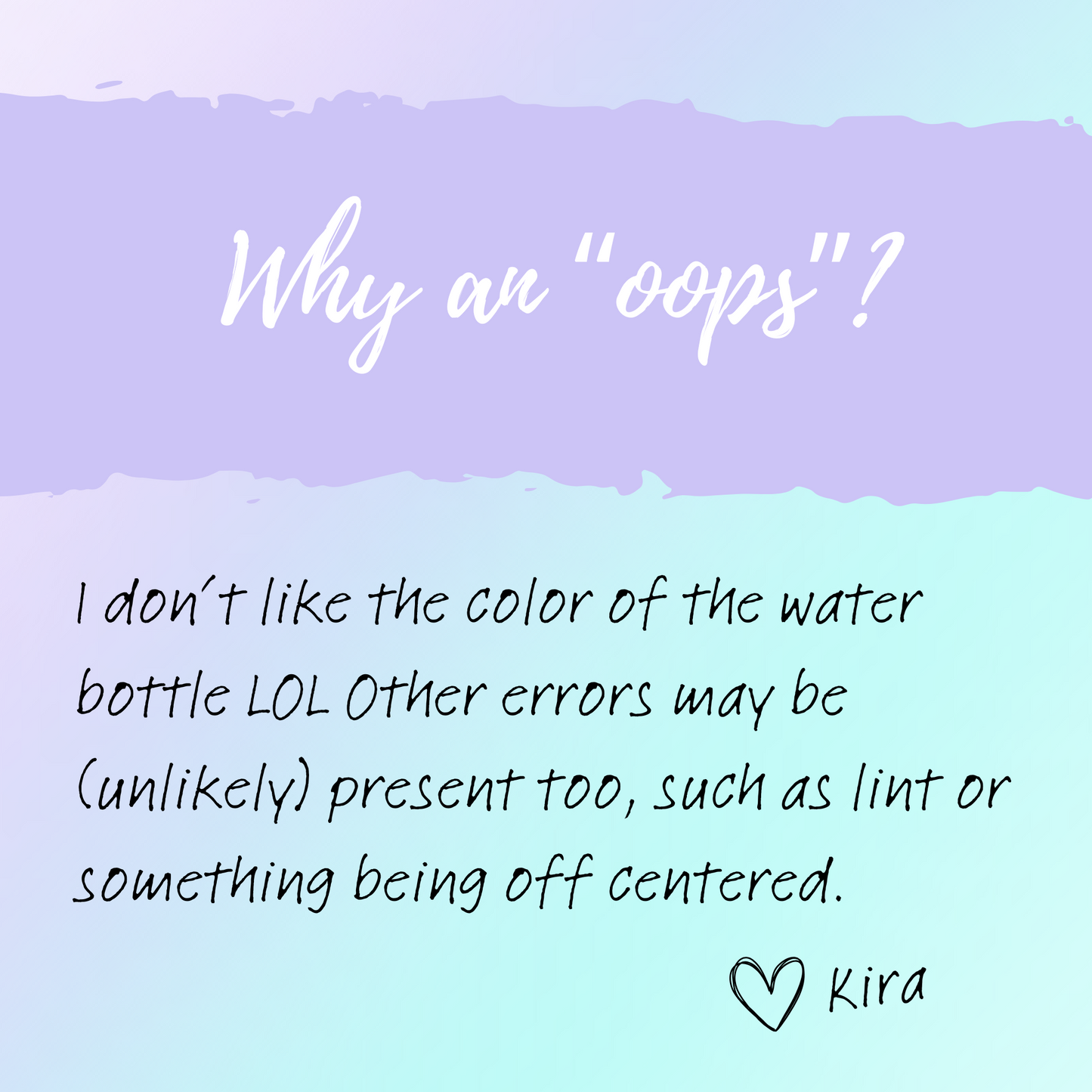 Oops Sticker Sheet- The "cool" sheet!