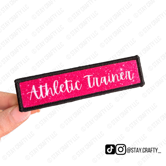 Athletic Trainer Pink "Glitter"- Patch