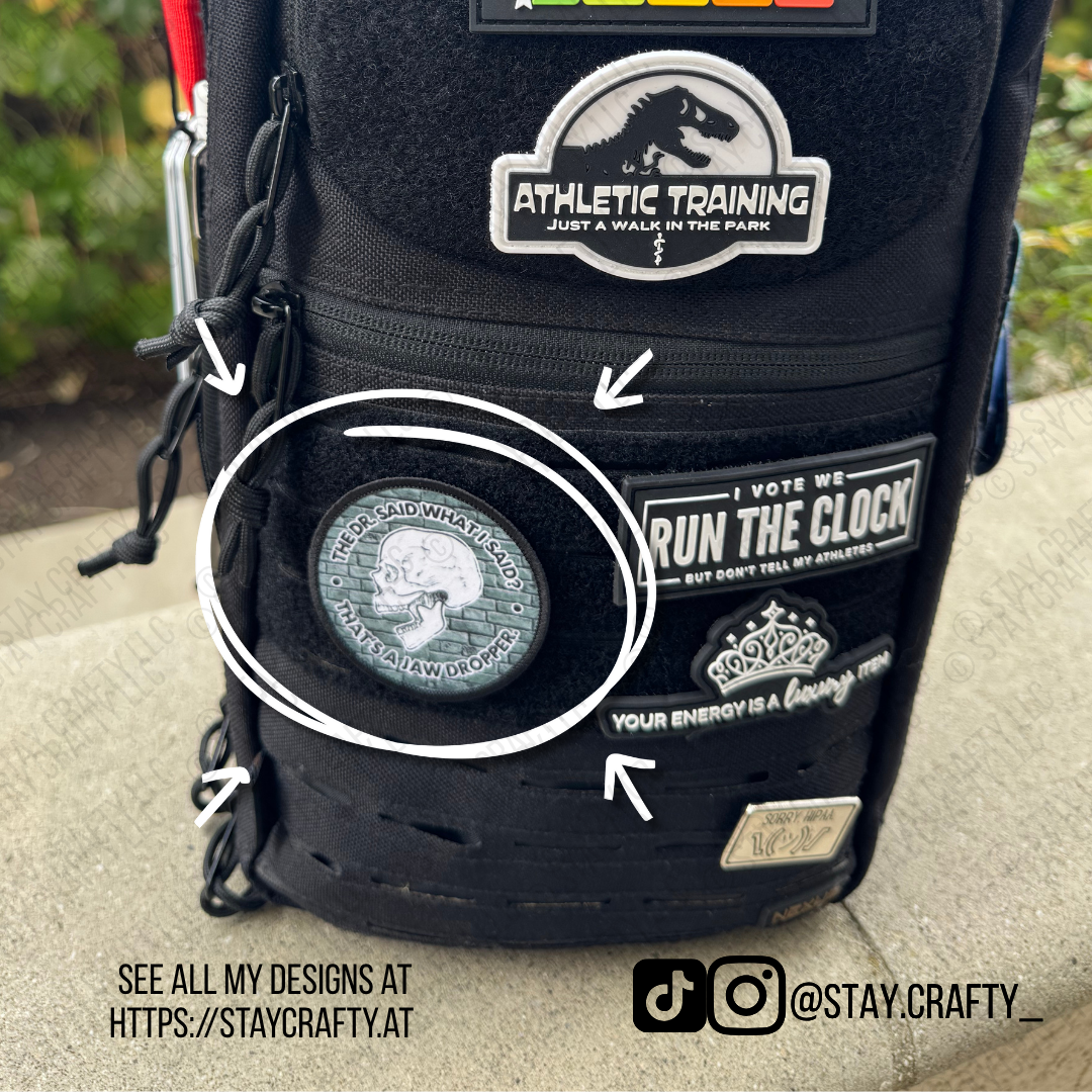 That's a Jaw Dropper- Patch