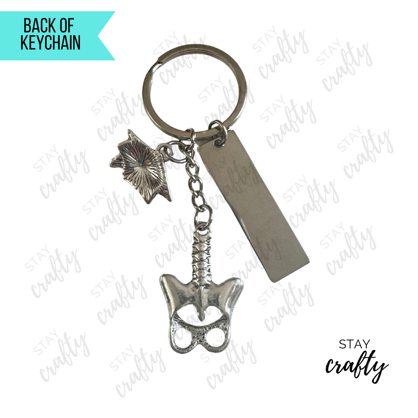 Grad Cap Hip Hip Hooray - Keychain