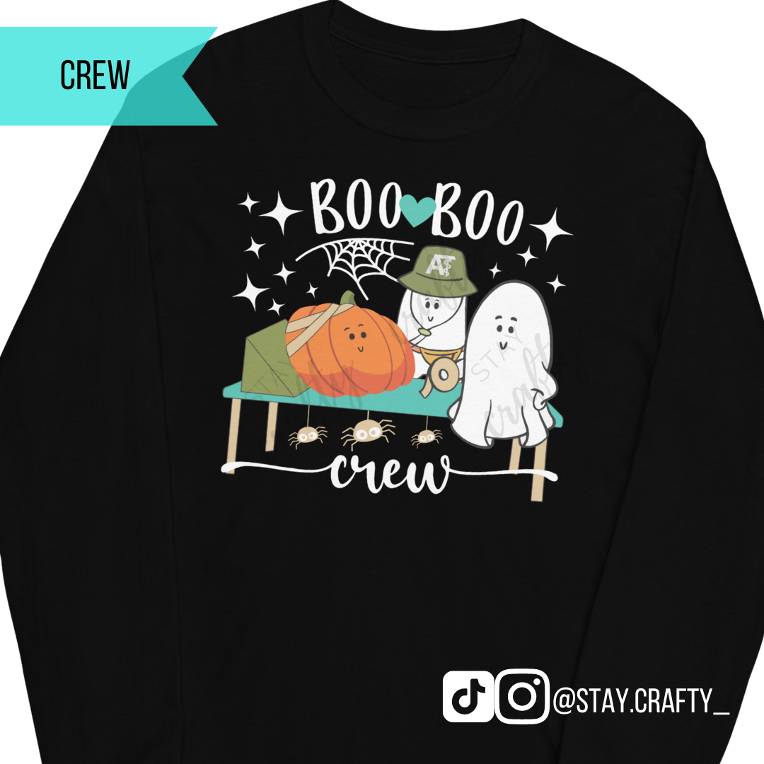Boo Boo Crew w/ Pumpkin- Crew