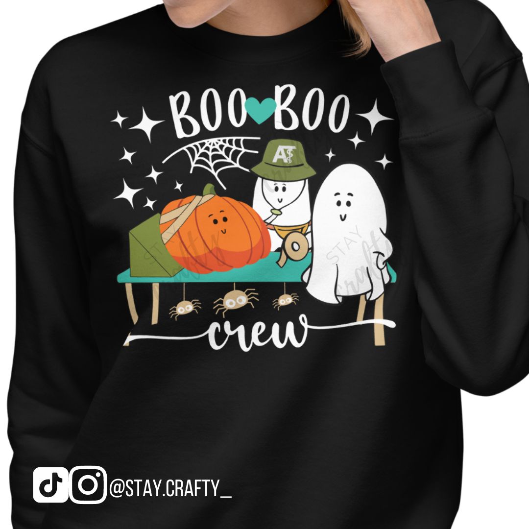 Boo Boo Crew w/ Pumpkin- Crew