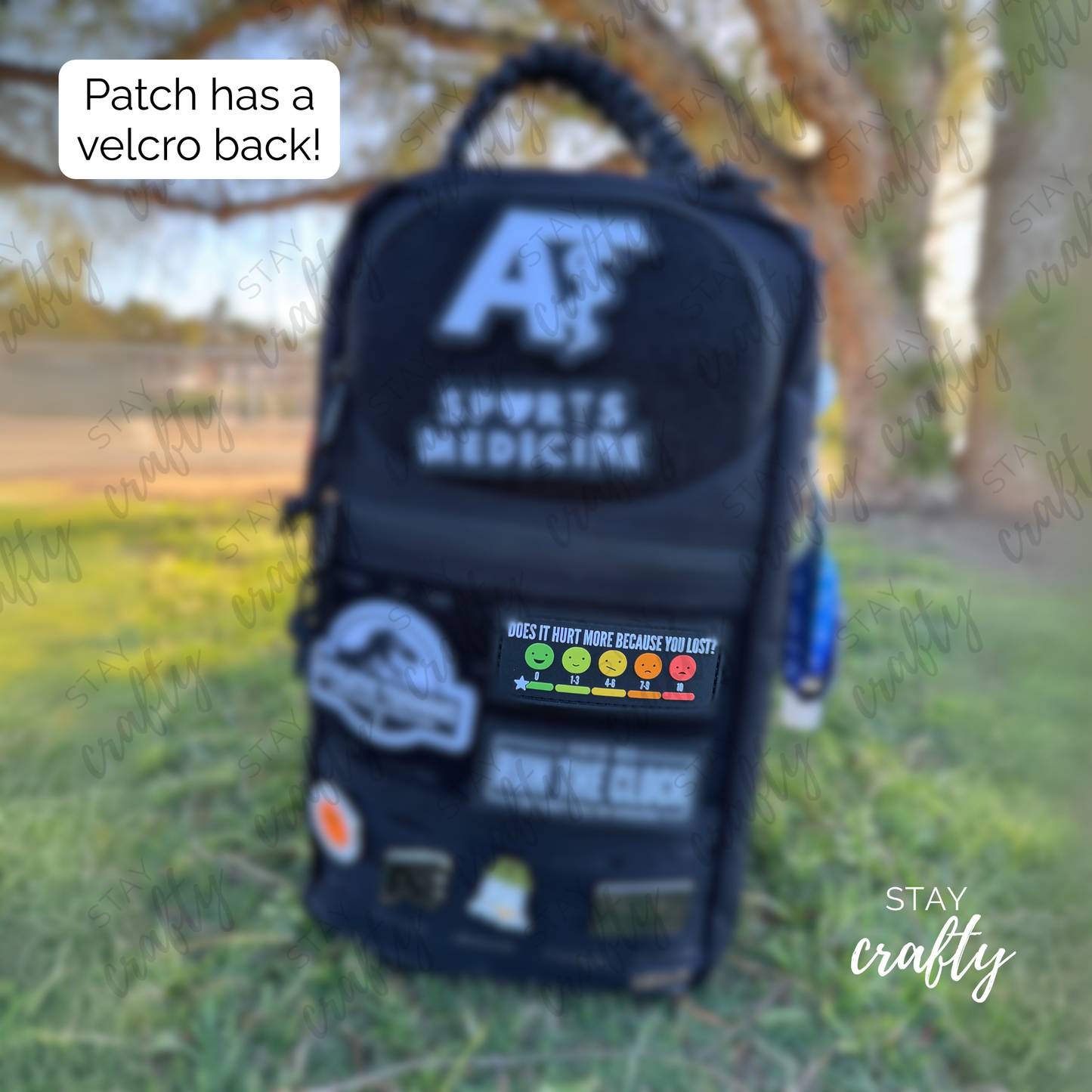 Does it hurt more because you lost?- Patch
