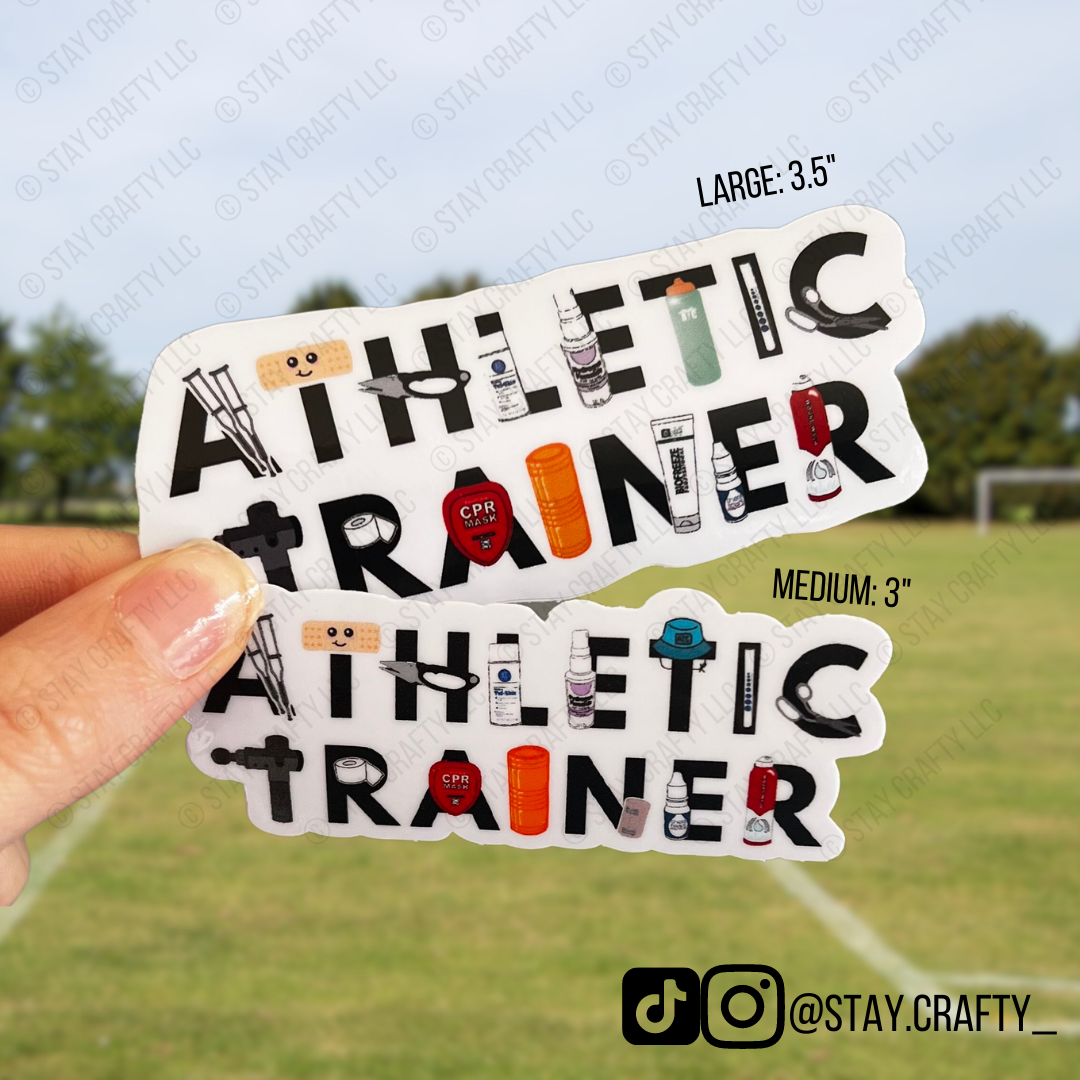 AT w/Supplies - Magnet or Sticker