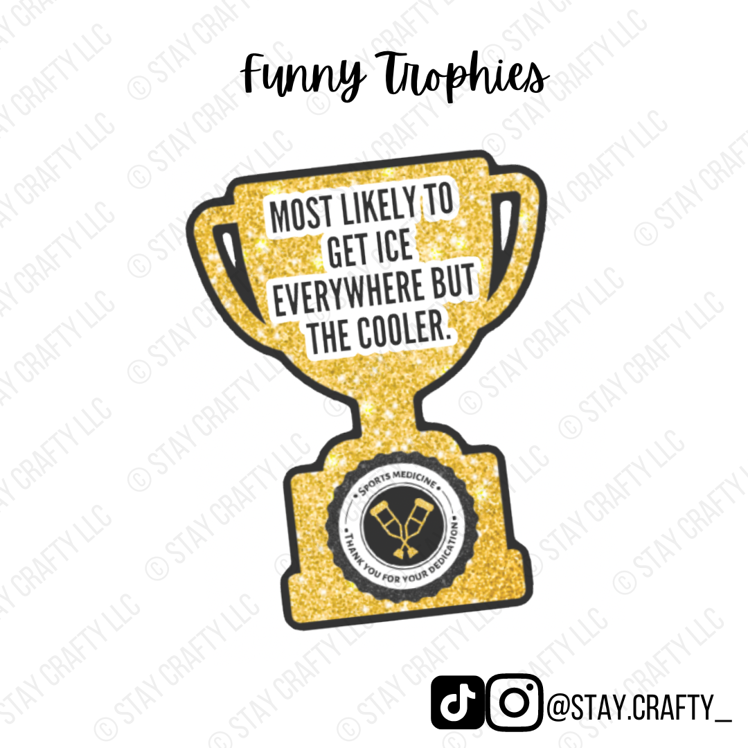 Funny Trophy - Sticker
