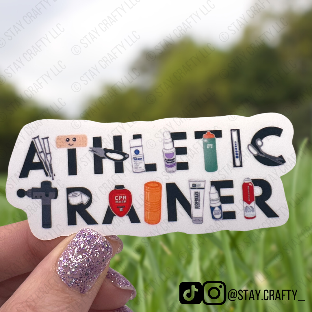 AT w/Supplies - Magnet or Sticker