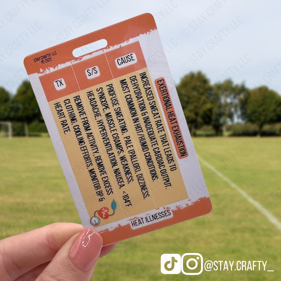 Heat Illness Badge Card
