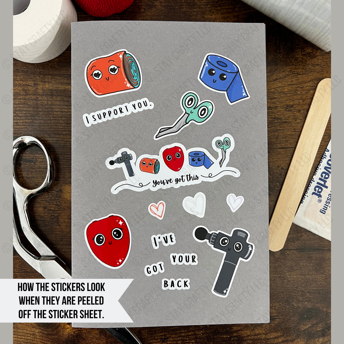 The Cuties Sticker Sheet - Stickers