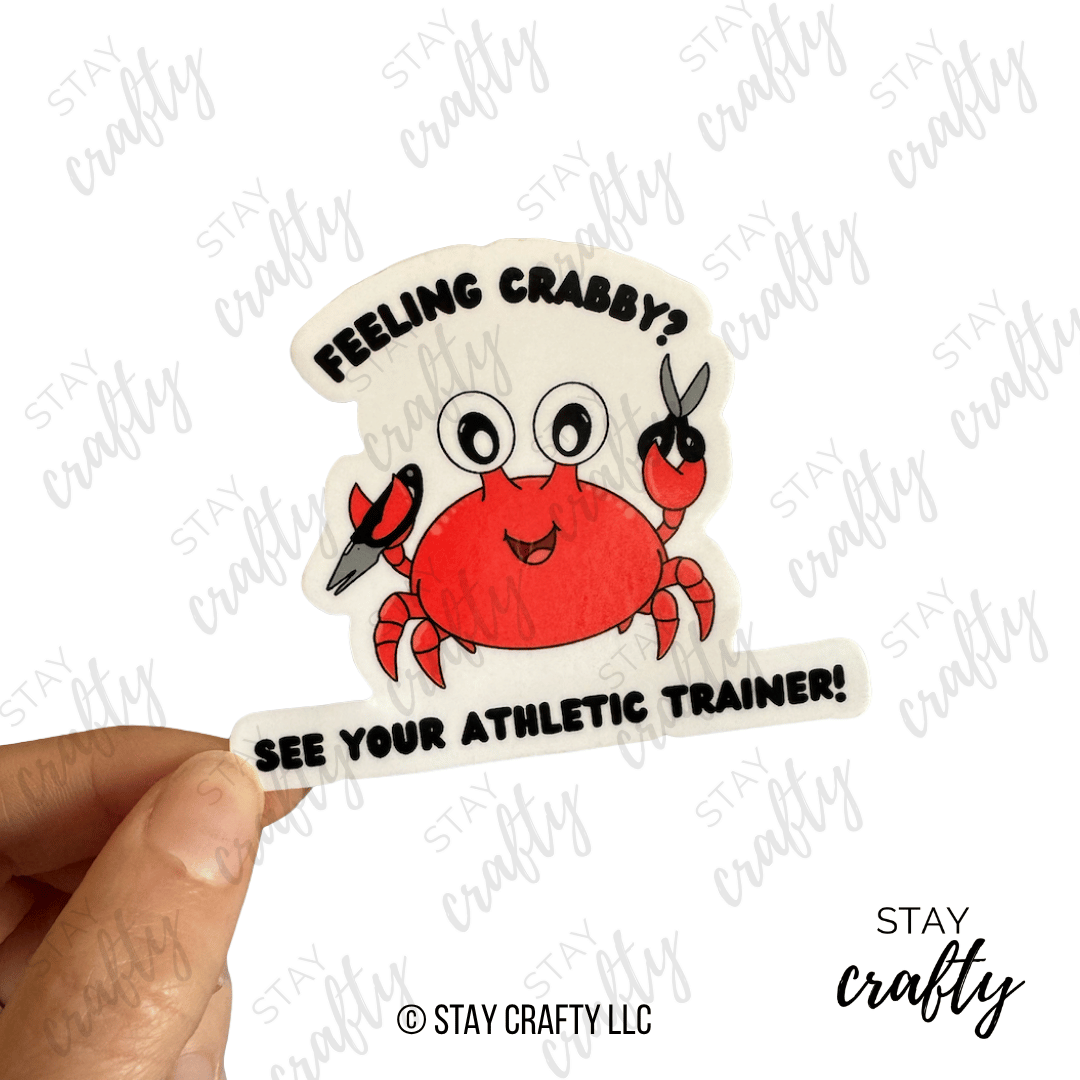 Feeling Crabby- Sticker
