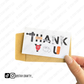 Thank You Card - Mini Card