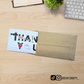 New! Thank You Card - Mini Card