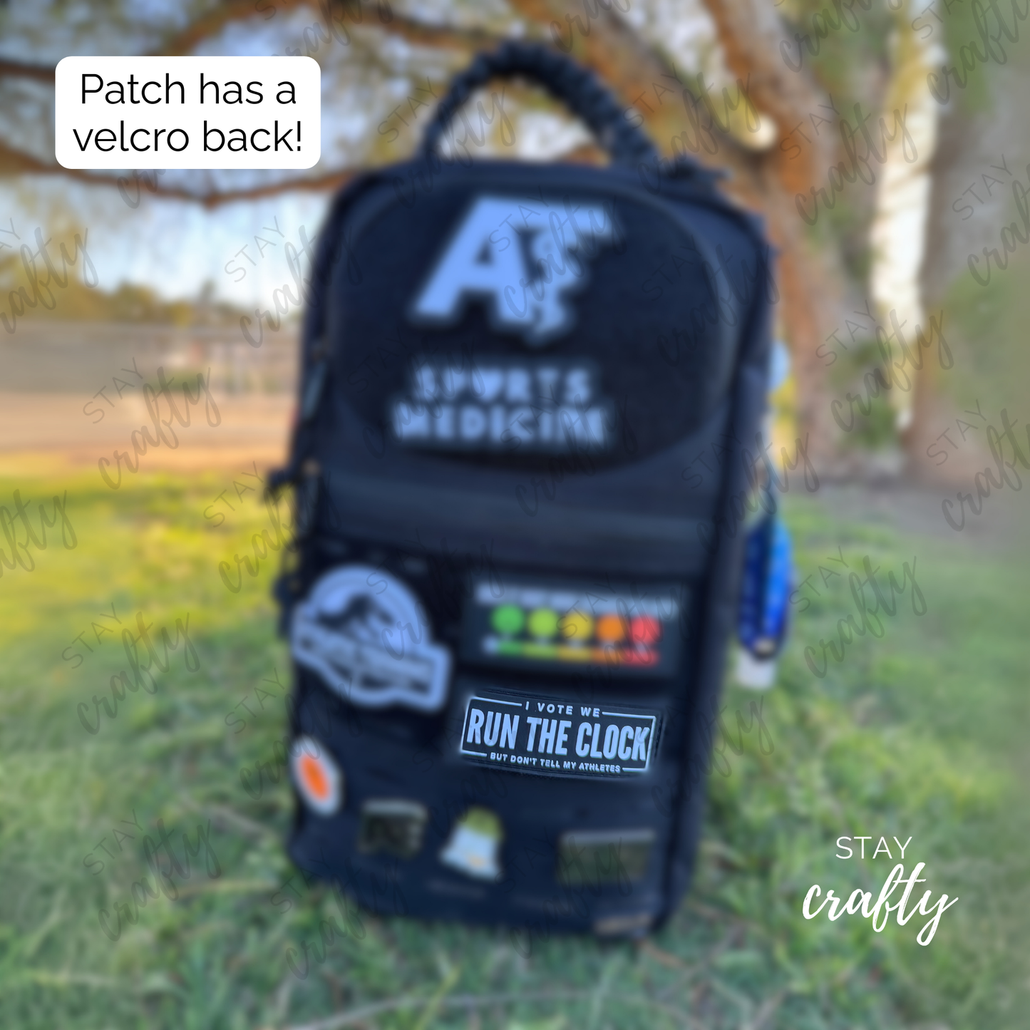 I Vote We Run the Clock- Patch