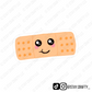 Cute Bandaid - Sticker