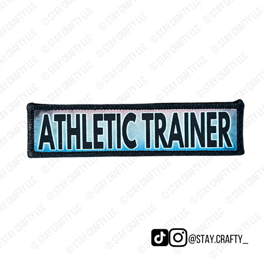 Athletic Trainer Red/White/Gray/Blue- Patch