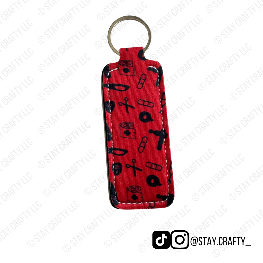 Red Chapstick Holder