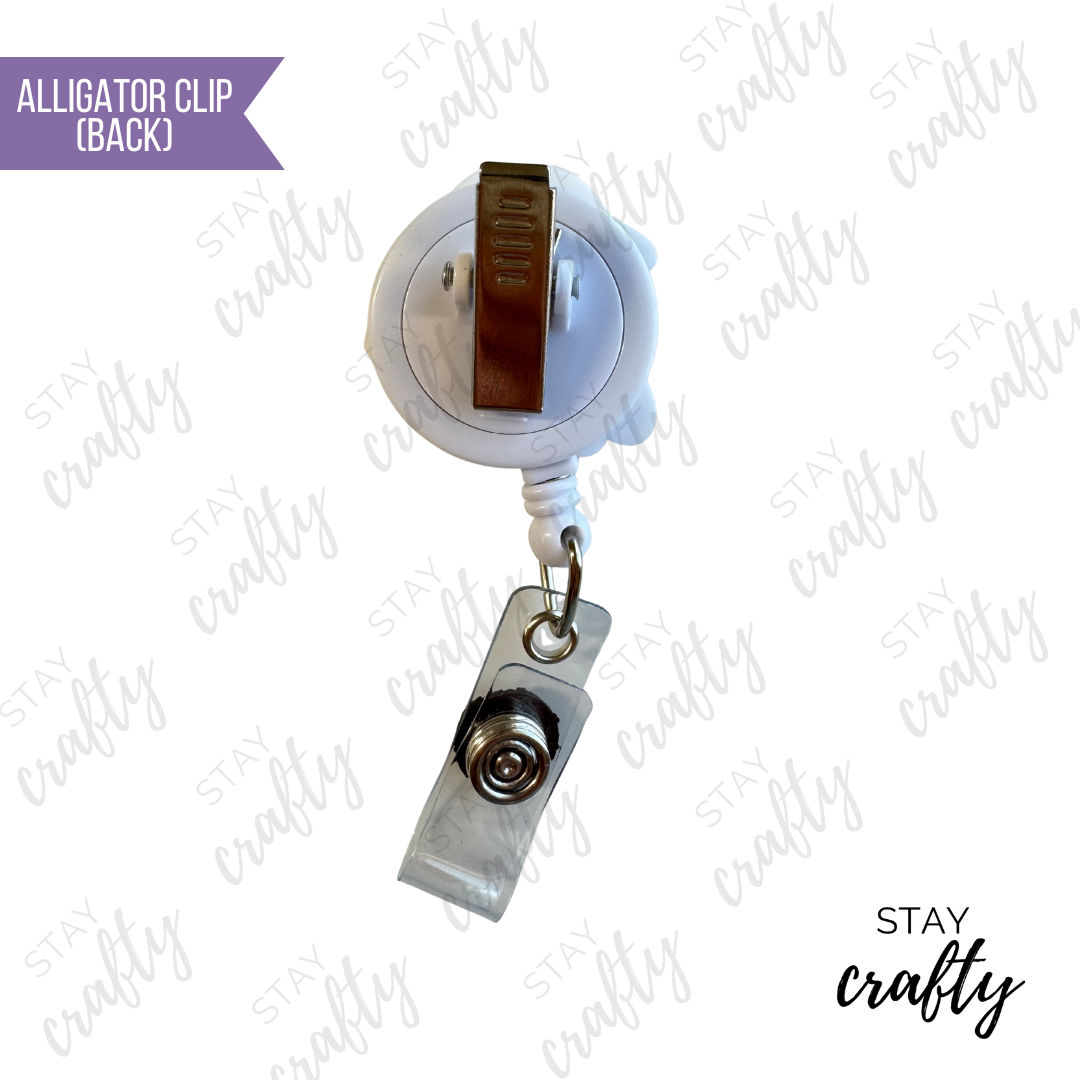 Bandaid Boo Boo Crew Ghostie Badge Reel