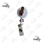 Soft Ombre_Summer AT- Alligator Clip Badge Reel