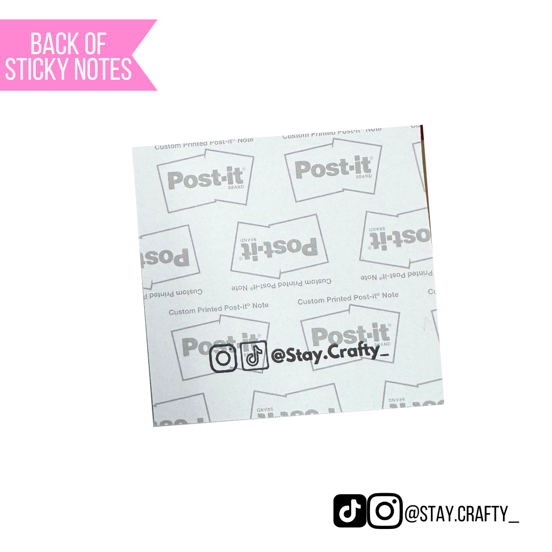 New! Ombre Sticky Note Pad