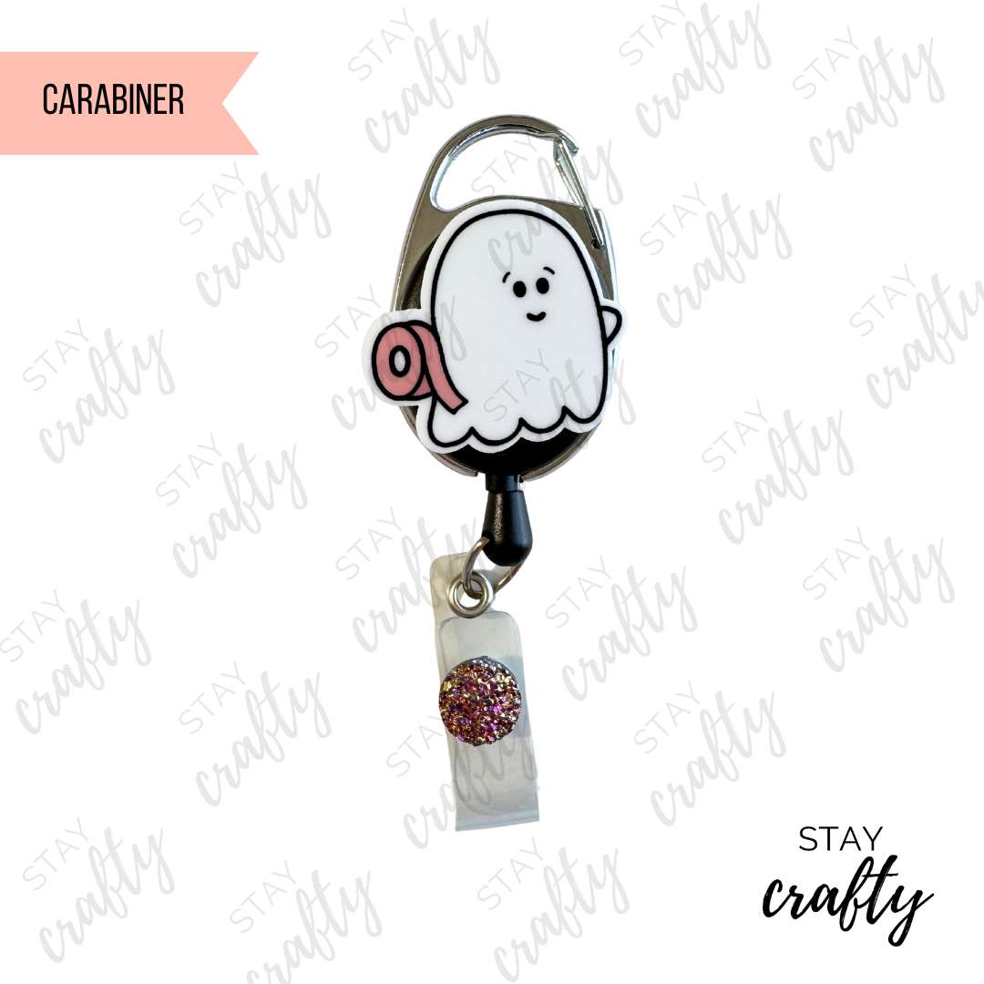 Tape Boo Boo Crew Ghostie Badge Reel