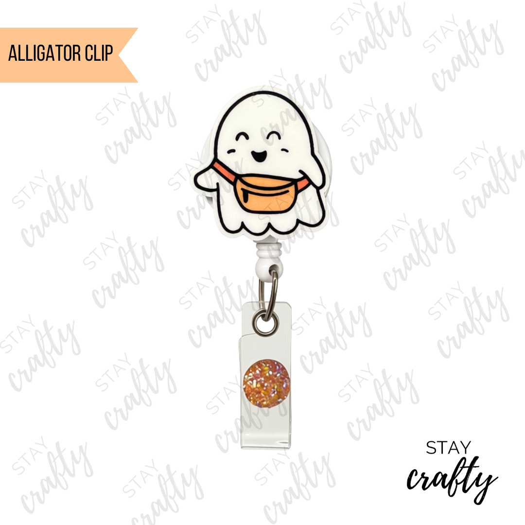 Jolly Boo Boo Crew Ghostie Badge Reel