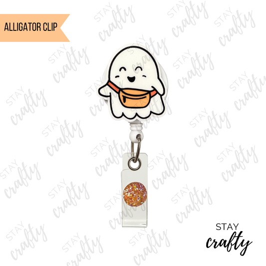 Jolly Boo Boo Crew Ghostie Badge Reel