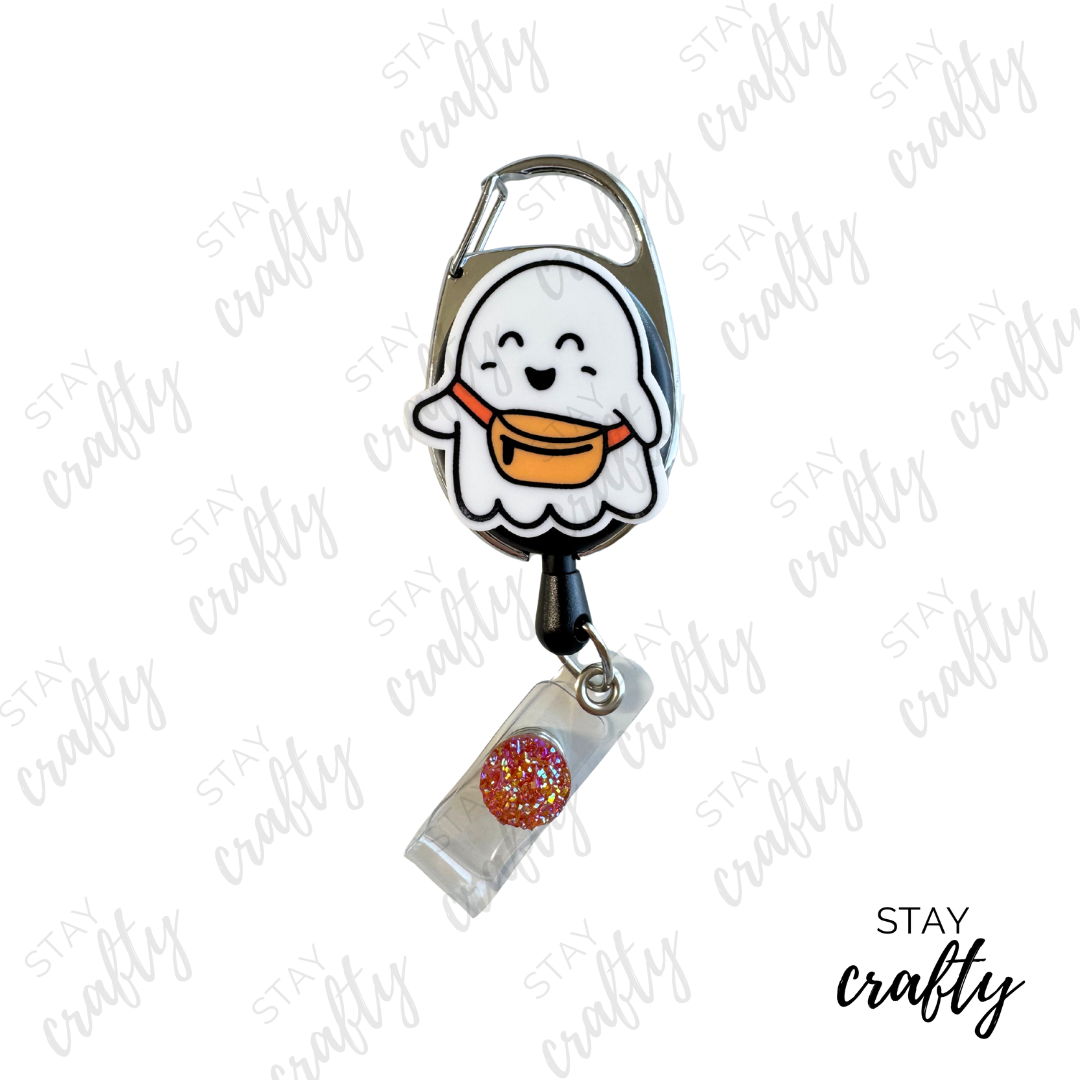 Jolly Boo Boo Crew Ghostie Badge Reel