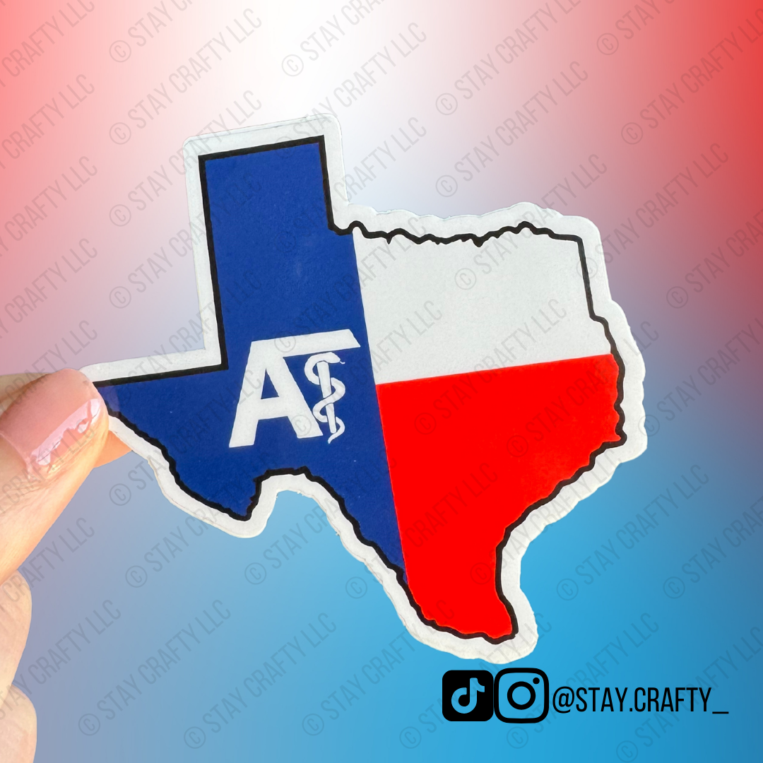 Texas AT- Sticker