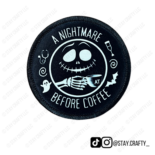 A Nightmare Before Coffee- Patch