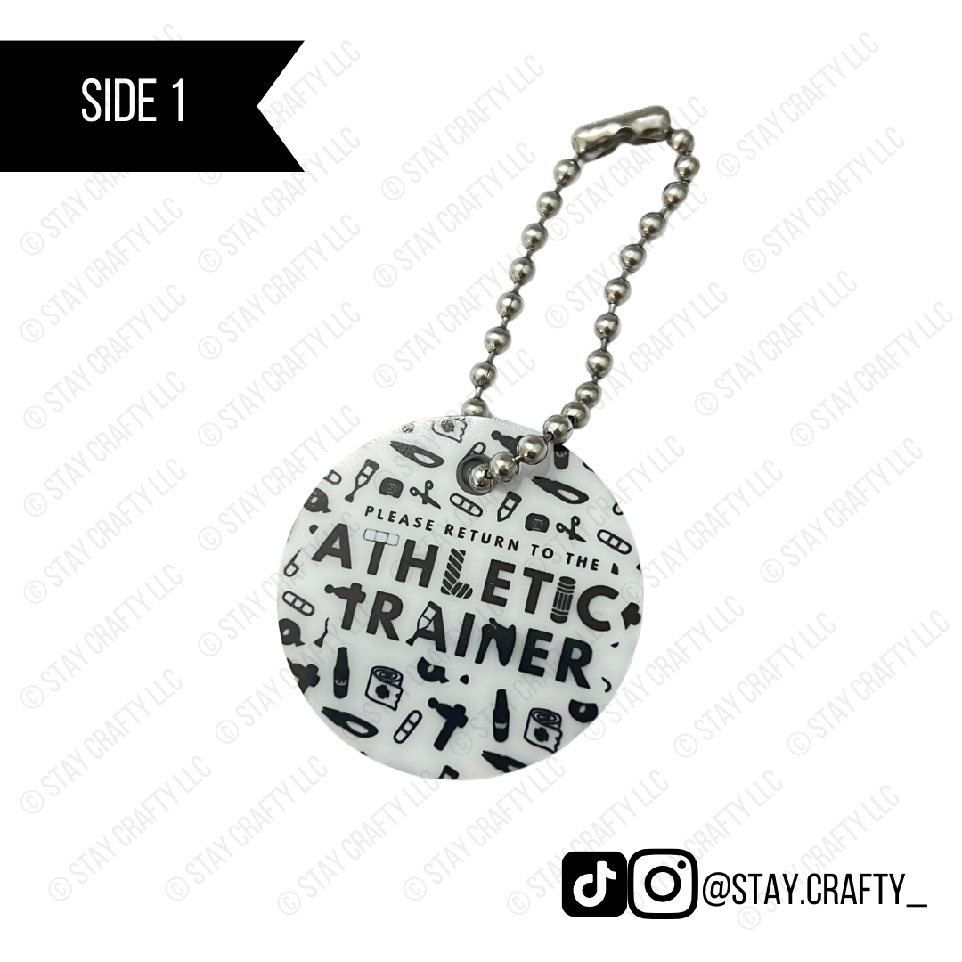 Mini Athletic Trainer Tags, Set of 3!