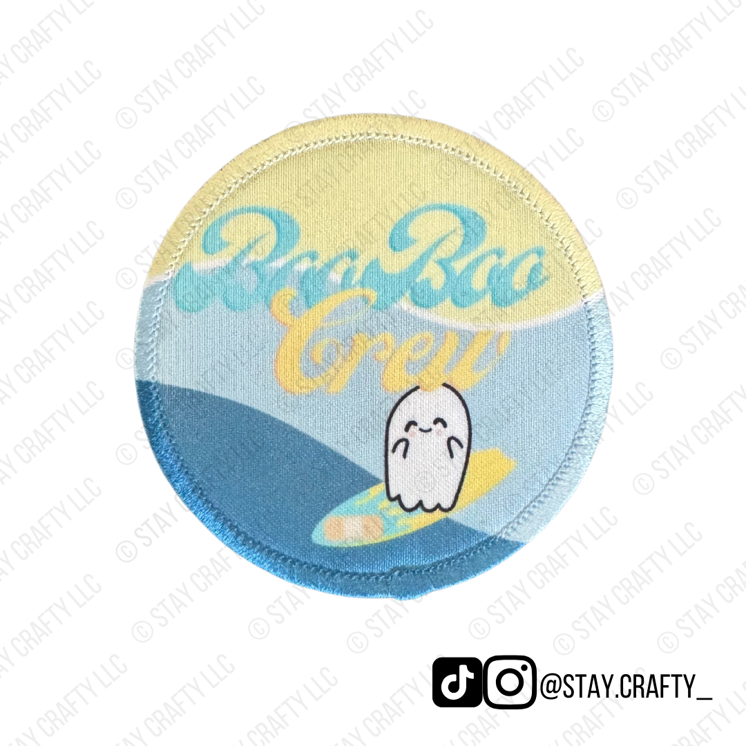 Boo Boo Crew Waves/ Surfboard- Patch