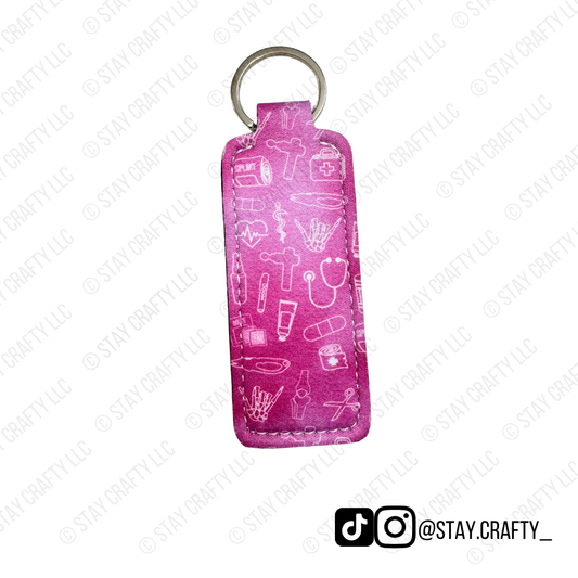 Pink Ombre Chapstick Holder