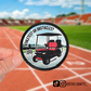 Athletes? Or Obstacles? Sport golf cart - Patch