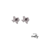 Texas AT Earrings- Silver Stainless Steel