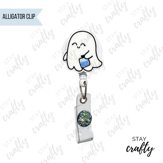 Ice Boo Boo Crew Ghostie Badge Reel