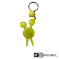 Lemon It's my job to run with scissors- Keychain