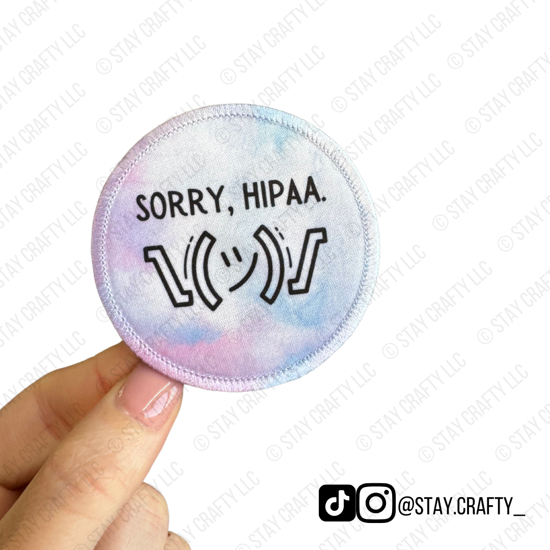 Sorry, HIPAA- Patch