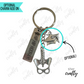 Grad Cap Hip Hip Hooray - Keychain