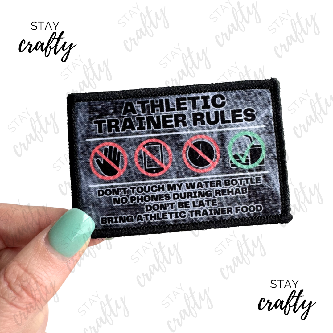 Athletic Trainer Rules- Patch