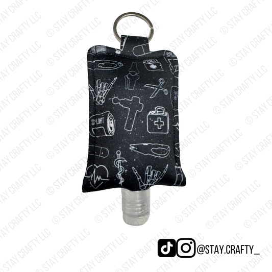 Black Speckle Hand Sanitizer Holder