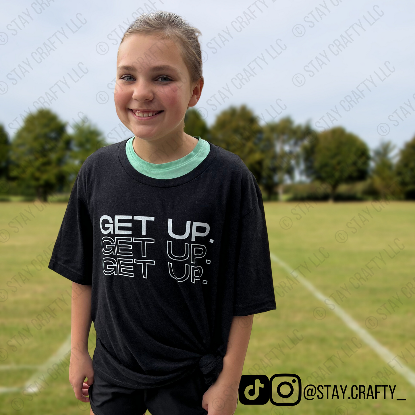 Get up x3- Unisex Size Shirt