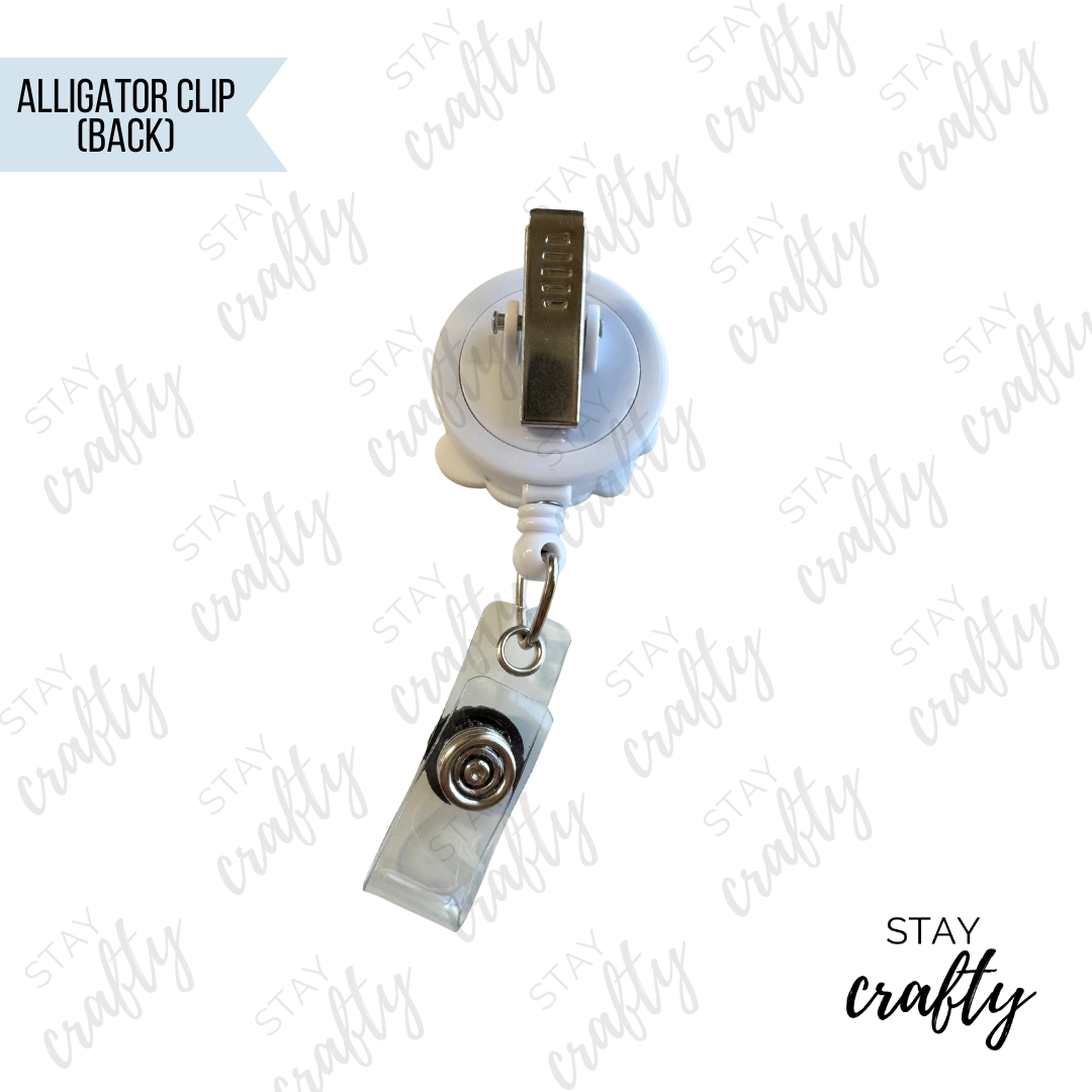 Ice Boo Boo Crew Ghostie Badge Reel