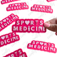 Pink Sports Medicine- Patch