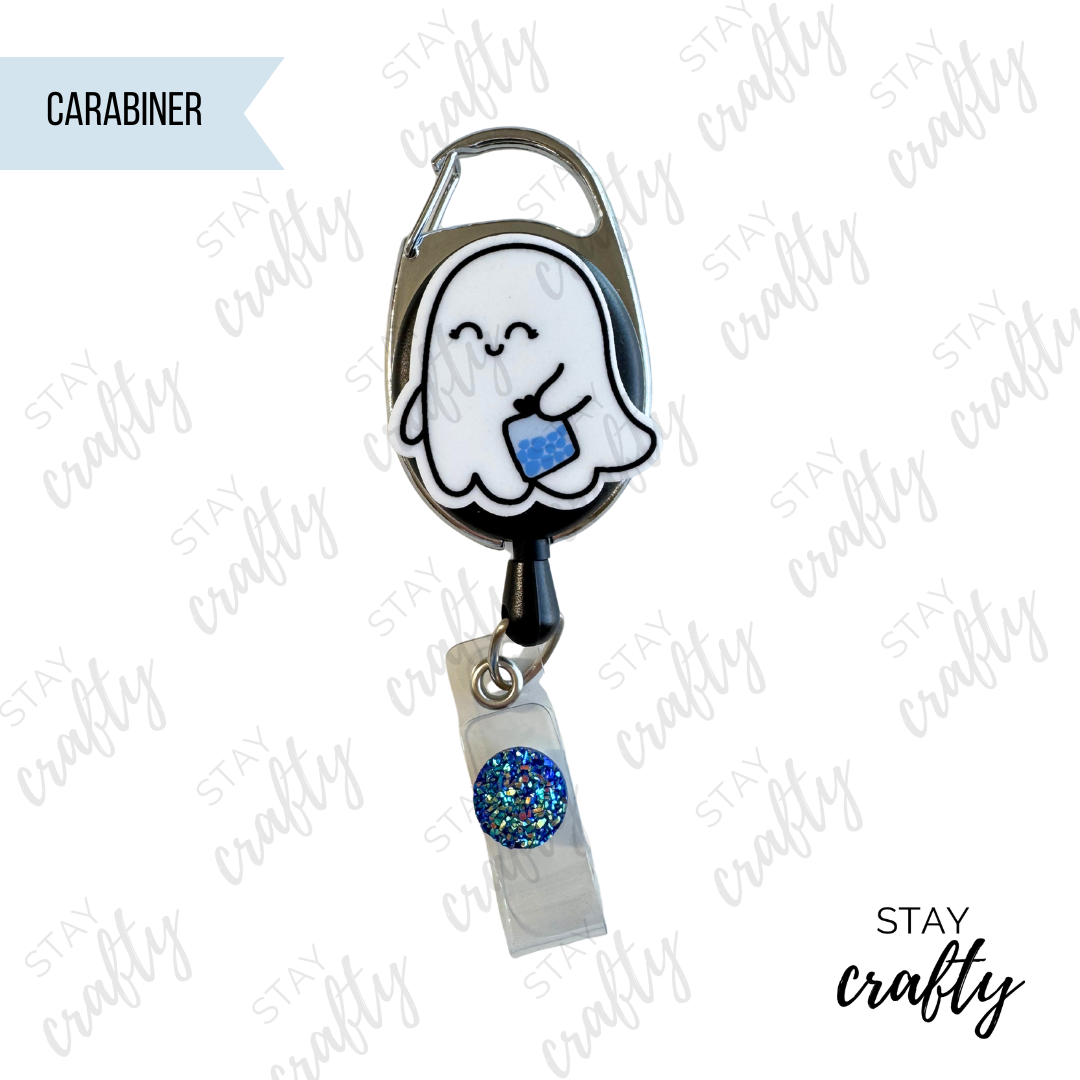 Ice Boo Boo Crew Ghostie Badge Reel