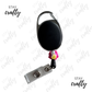 Hot Pink Summer AT- Carabiner Badge Reel