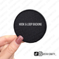 Pink "Glitter" Circle AT- Patch