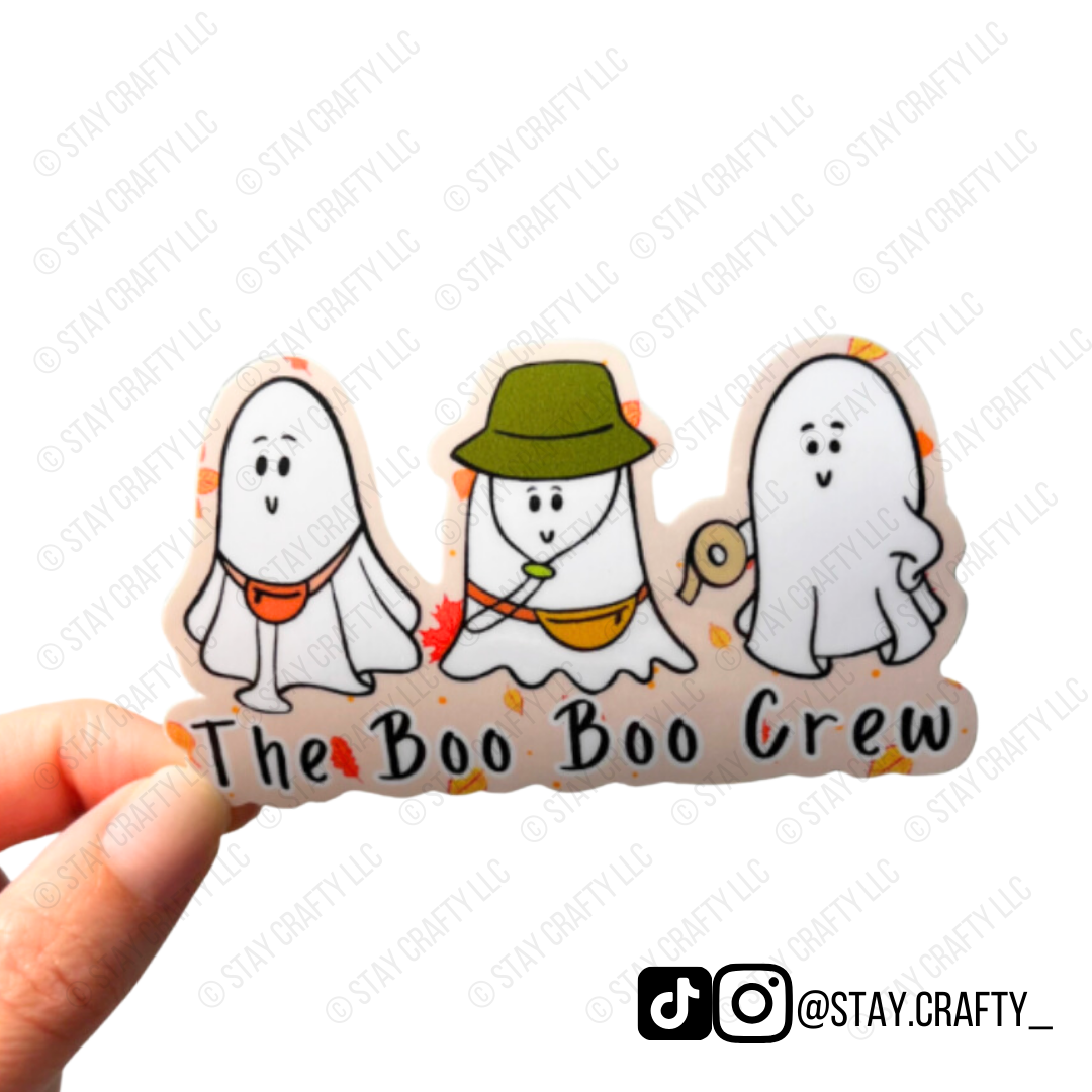 Boo Boo Crew Trio- Sticker